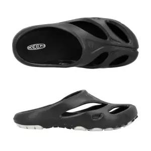 KEEN 킨 1018206 (Black/Dawn Blue) 샨티 블랙 다운 블루 슬라이드 슬리퍼