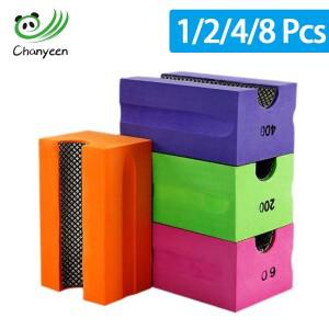 전문 오목 다이아몬드 핸드 폴리싱 패드  타일 유리 세라믹 연마 그라인딩 블록  대리석 샌딩 디스크 폴리