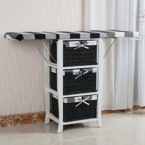 접이식 대형 다리미판 원목 받침대 다림질 패드 세탁소 보드