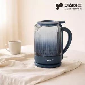 [키친아트][eTVws]키친아트 1.5L 상부급수 유리오브제 원터치 전기포트 간편포트 KK-NV15..[35800485]