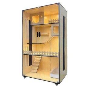 친칠라케이지 대형 다람쥐 복층 슈가글라이더 사육장 키우기