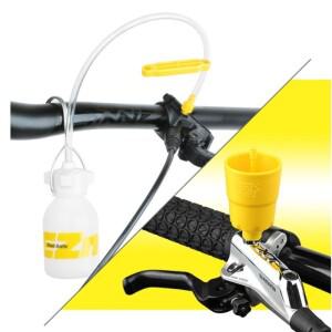 자전거 유압 디스크 브레이크 미네랄 오일 블리딩 키트 도구 MTB 로드 바이크 어댑터 주입 조인트