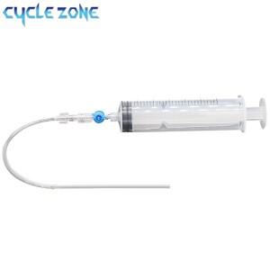 자전거 튜브리스 타이어 액체 주입 도구  실란트 인젝터  오일 미네랄 교환 수리 60ml