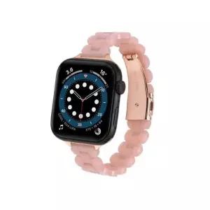 애플워치 호환 슬림 레진 스트랩 42-44-45mm핑크 스마트밴드 워치스트랩 스마트워치