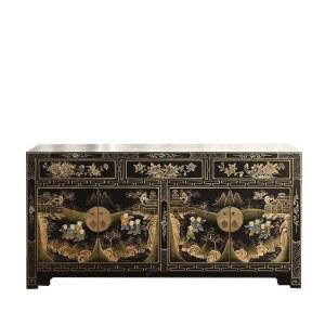 서랍장 장식장 진열장 원목 나무 거실 엔틱 빈티지 인테리어