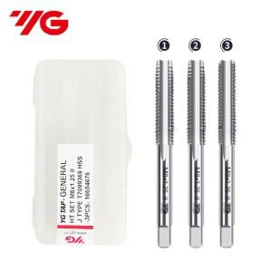 1set3pcs Original YG - 1 T7099 고품질 HSS 핸드 세트 탭 및 다이 스레딩 도구