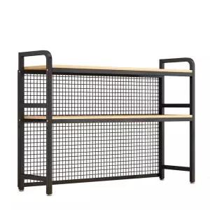 책장 책상 제품 2단 선반 책꽂이 철제 위 정리함 서랍