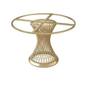 원형 탁자 다리 A형 지지대 80x73CM 금색 좌식테이블다리 부품 원탁