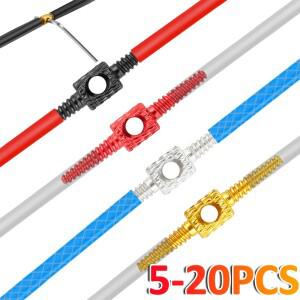 자전거 브레이크 시프트 케이블 하우징 유압 호스 라우팅 수리 어댑터  내부 도구  4-5.5mm  5-20 개