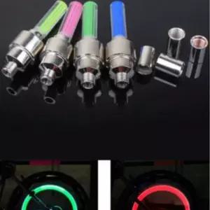 자전거 튜닝 악세사리 led 바퀴 휠조명 2p 자전거후미등