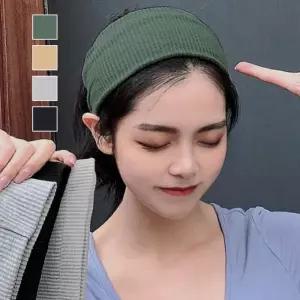 남여공용 니트소재 조깅 야외운동 데일리 헤어밴드 스포츠밴드