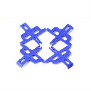 10피스 자전거 오일 유압 디스크 브레이크 패드 스페이서 삽입 사이클링 예비 부품 액세서리 수리 유지 보