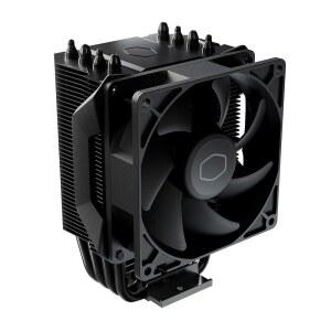 쿨러 마스터 하이퍼 411 나노 CPU 에어 쿨러, SickleFlow 92 PWM 팬, 구리 히트 파이프 4개, 136mm 높이, 세련된 상단 커버, AMD 라이젠 AM5|AM4, 인텔 LGA 1851|1700 브래킷