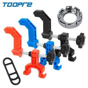 미니 소형 자전거 바퀴 Truing 스탠드 림 조정 MTB 수리 도구 스포크 렌치 키 사이클링 액세서리