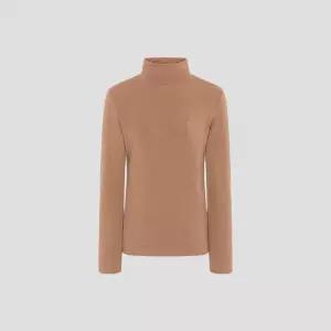 [백화점 정품] 빈폴 레이디스 [Essential] 울 텐셀 터틀넥 티셔츠 베이지 BF5X41E02A