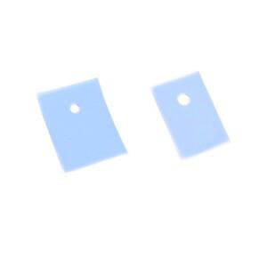 100 개/몫 큰 TO-3P-247 실리콘 시트 절연 패드 스트립 필름