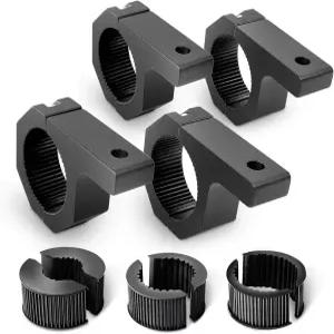 Nilight - 90020D 4PCS 마운팅 브래킷 키트 LED 오프로드 라이트 수평 막대 튜브 클램프 루프 롤 케이지