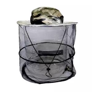 is-m고급 개구리 해충차단 망사모자 낚시