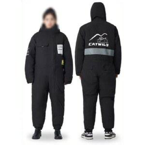 남성 배달용 겨울 우주복 정비복