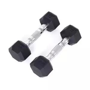 스트레칭덤벨 홈트 육각 PEV 덤벨 근력 운동 헬스 2kg 2개 세트