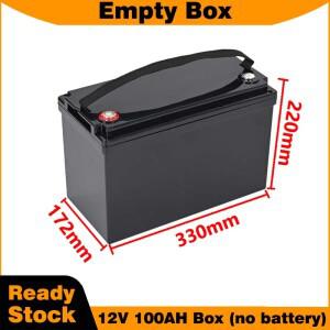 12V 100AH 배터리 케이스 나사 고정식 리튬이온 박스 태양광 시스템 저장 LiFePO4 미포함)
