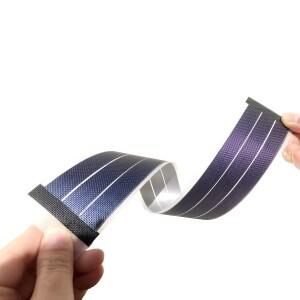 4.5V 태양 전지 0.75W 유연한 박막 배터리 충전기는 야외 실험을 구부릴 수 있습니다