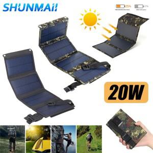 20W/30W 5V 셀 충전기 듀얼 Usb 태양 광 패널 접이식 비상 스마트폰 용품 태블릿 용