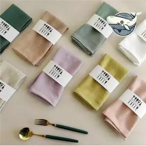 주방타올 감각적인 홈카페 테이블 린넨타올 식탁 정리수건