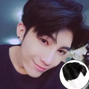 정수리부분가발 남성 가르마 스타일 자연스러운 스타일링 헤어 가발