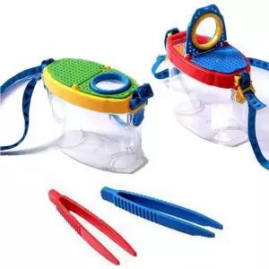 어린이 채집도구 세트 곤충 식물 관찰 학습 돋보기 집게