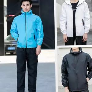 우비 골프비옷 상하세트 레인코트 레인슈트 방풍자켓 남성우비 바람막이 배달 캠핑비