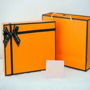 오렌지박스 선물상자 선물박스 기프트박스 4종 풀세트