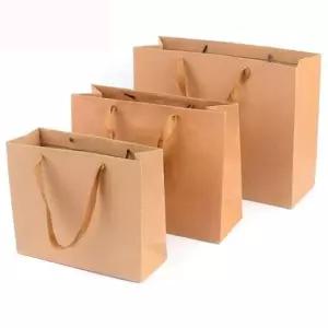 [문구/오피스] 선물상자 무지 종이 선물백 쇼핑백 X20개 크라프트 포장백 소형