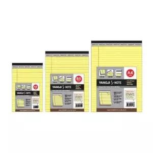 [문구/오피스] 공책 양지 B5 절취선 노랑 50매 S노트 180X252 10개