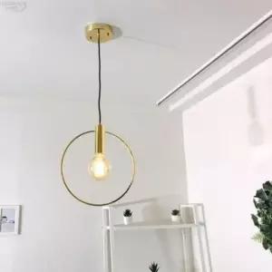 [문구/오피스] LAMP타입/E26 링 골드 펜던트 1등 대 카페 전면부에 어울리는 디자인