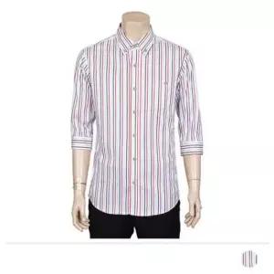 [의류] 리치 스트라이프 7부 셔츠