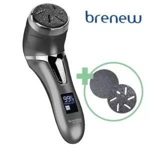 각질제거기 브래뉴 충전식 발각질제거기 LEDx속도조절 BRE-FR7000
