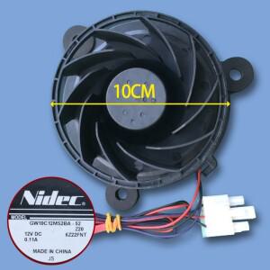 휴대용 냉각 팬 12v dc 0.11a 3 선 GW10C12MS2BA-52