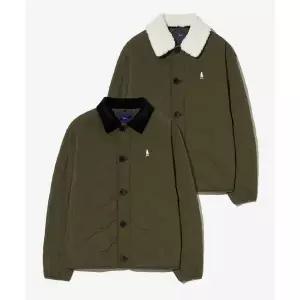 매장정품 예일 YALE (탈부착) 카라 디테쳐블 웜업 퀼팅자켓_카키 YEW1QJ301AKH 144216