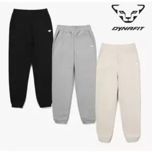 다이나핏 DYNAFIT 남여공용 기모 면트레이닝 조거 팬츠_GROUND 블랙, 그레이, 베이지 YUW23352UJB 399145