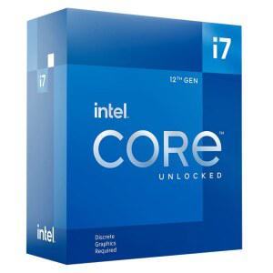 인텔 Core i7-12700KF 데스크톱 프로세서 12 (8P+4E) 코어 최대 5.0GHz 잠금 해제 LGA1700 600 시리즈 칩셋 125W