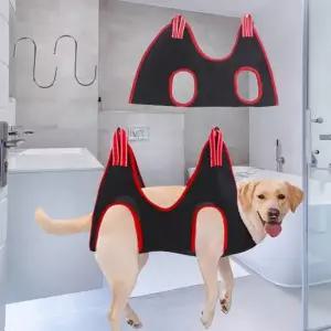 강아지 미용 해먹 반려견 발톱 털 정리 빗질 귀청소 미용거치대 미용해먹 발톱해먹