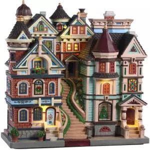 언덕 배터리로 작동하는 르맥스 크리스마스 빌리지 하우스 (4.5V) - 05617
