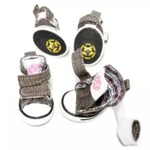 [반려] 강아지 1호 양말 슈즈 신발 운동화 강아지 갈색 애견