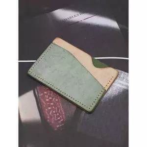 소가죽 카드 초슬림 왁스 미스트 카드지갑 가죽 케이스 카드홀더 제품 캐모플라지