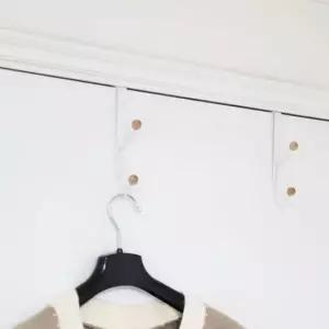 [JED] 벽걸이형 걸이 행거 다용도 도어 볼형 수납 후크 정리함 원목 소품