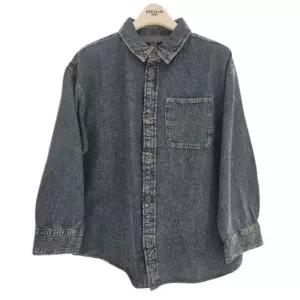 [백화점 홈쇼핑 정품] 폴햄 키즈 데님오브핏셔츠PKG5WC3710