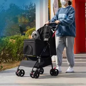 [반려] 유모차08 반려동물 폴딩 휴대용