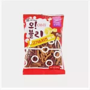 [반려] 1박스 오블리 치즈버거100g 소고기 x80개