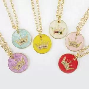 [반려] 데일리펫용품 골드티아라목걸이